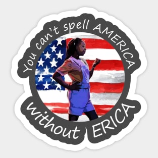 Am(erica) Sticker